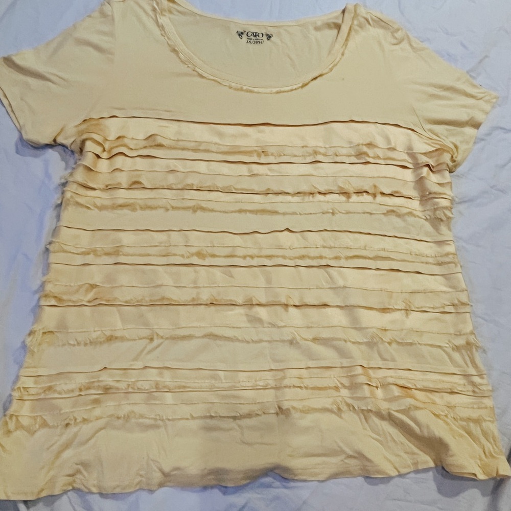 Cato Yellow Blouse